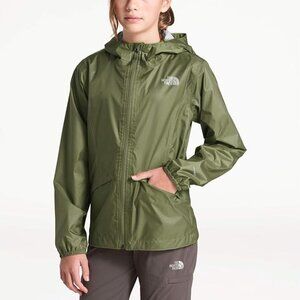 🌧️ The North Face Girls’ Zipline Rain Jacket Four Leaf Clover Sz S 7/8 🌧️
